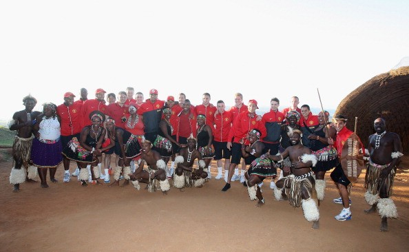 Các cầu thủ M.U đã có chuyến đi du đấu kết hợp du lịch tuyệt vời ở Nam Phi